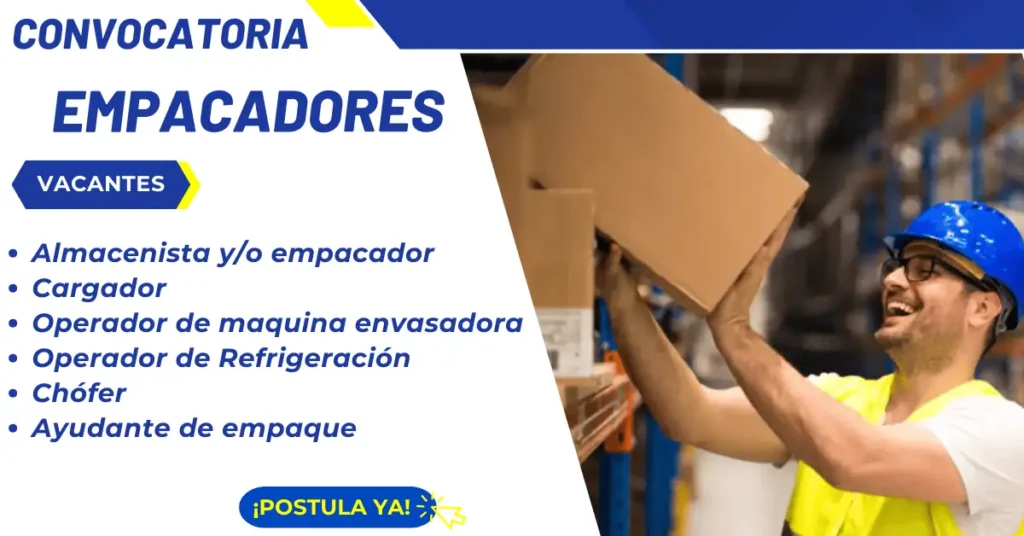empleos para empacadores